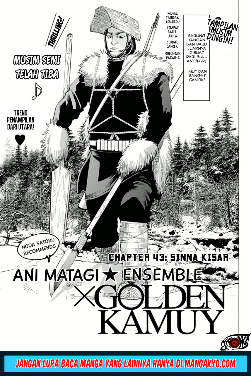 Golden Kamuy Chapter 43 Gambar 1